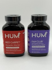 2x HUM Fan Club 30 caps And Red Carpet 60 caps Set Of 2 – New!