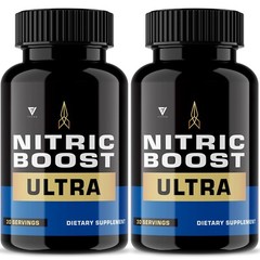 (2 Pack) Nitric Boost Ultra For Men ED Organic Supplement Reviews (120 Capsules)