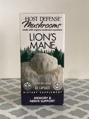 Host Defense Mushrooms Lion’s Mane 60 caps EXP 05/2026+
