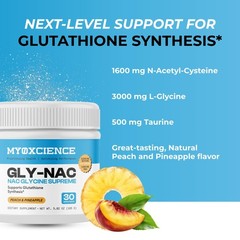 MYOXCIENCE NAC Glycine Supreme | N-Acetyl-L-Cysteine, Glycine, and Taurine Co…