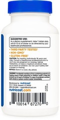 Nutricost Iron (As Ferrous Sulfate) 65mg, 240 Tablets – Non-GMO, Gluten Free