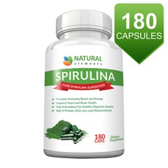 Spirulina Capsules Organic – Highest Quality of Blue Green Algae