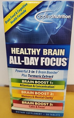 AppliedNutrition Healthy Brain All-Day Focus/50 Tablets