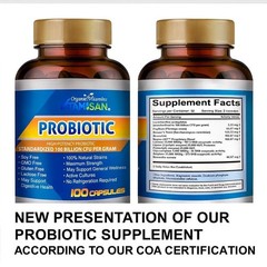 200 ULTRA PROBIOTIC 100 Billion CFUs NOW ULTIMATE FLORA PRIMAL NATURES ORGANIC V