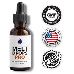 (2 Pack) Melt Drops Pro for Weight Loss – Premium Fat Burning Support Formula