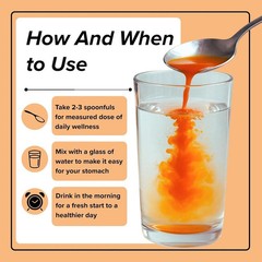 Daily All Day Himalayan Sea Buckthorn Berry Pulp Concentrated Juice 500 ml