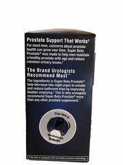 Super Beta Prostate Advanced Male Supplement 60 Caplets Damaged Box