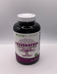 Mylyfe Nutrition – Resveratrol 1500 ~ 180 Capsules ~ Expires 01/2026 ~ Sealed