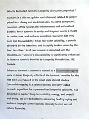 Longevity and Brain: Turmeric (Enhanced, CurcuminLongevity) & Maitake Mushroom