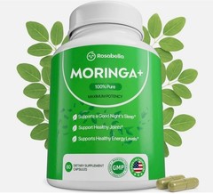 Rosabella Moringa+ – 2-Pack (120 Caps) – Superfood Support