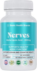 Nerves Alpha Lipoic Acid 200 mg – Optimal Nerve & Brain Health Support, 60 Caps