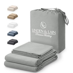 Linden & Lain Luxury King Size Bed Sheet Set | Organic Ultra Soft Bed Sheets …