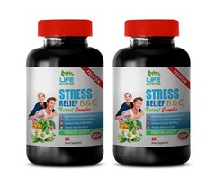 stress defender tablets – STRESS RELIEF B & C – energy booster 2 BOTTLE