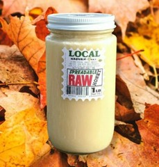 LOCAL RAW WILDFLOWER HONEY SPREADABLE 1lb / 454g NJ/NY/PA/MA/CT/RI/NH/ME/DE