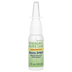 Seagate Olive Leaf Nasal Spray 1 fl oz 30 ml All-Natural, Chemical-Free
