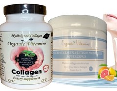 Collagen Skin nail face joint support capsules & Collagen hydrolizate skin face