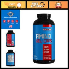 High-Potency Essential Amino Acids Gel-Caps, 200 Softgels for Muscle Recovery