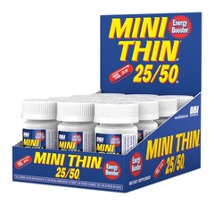12-30ct BOTTLES MINI THIN 25/50 EF ENERGY BOOSTER ( 360 ) PILLS Full Box