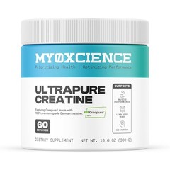 MYOXCIENCE Creapure® Creatine Monohydrate | Supports Strength & Muscle Mass