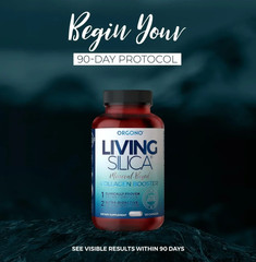 Orgono Living Silica Mineral Based Collagen Booster (120 Capsules)