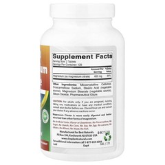 Magnesium Citrate, 400 mg, 250 Tablets (200 mg per Tablet)