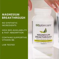 Magnesium BiOptimizers Breakthrough All 7 Essential Forms&Brain Health&for Sleep