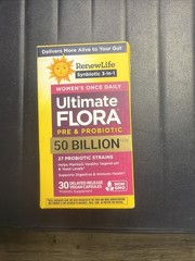 Renew Life Ultimate Flora Women’s Pre And Probiotic 50 Billion Cfu 30 Ct