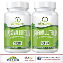 Liposomal Luteolin 120 Softgels, High Potency Antioxidant, 500MG per Serving
