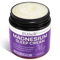 Magnesium Oil Cream for Sleep,Magnesium Body Butter – Support for Sleep, Leg …