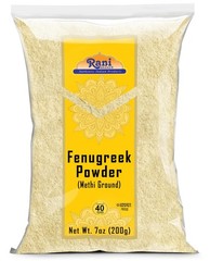 Fenugreek (Methi) Seeds Ground Powder 7oz (200g) 7.05 Ounce (Pack of 1)