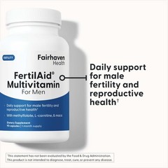 Fertility Supplements for Men – 2-Month Supply, Count & Motility Support, L-Carn
