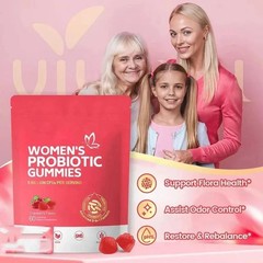 VivoNu Cranberry Probiotic Gummies | Targeting Body Odor, Women’s Health, and Bo