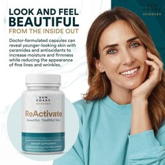 ReActivate Skin Beauty Formula – 30 Count, Special Skin Health Supplement