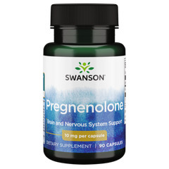 Swanson Pregnenolone 10 mg 90 Capsules