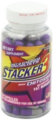 Stacker3 with Chitosan 100 Count Dietary Supplement for Weight Loss Energy Boost