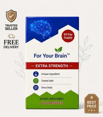 Pack Of 1 Memory Support For Your Brain 20mg Capsules 60-Day Supply Expiry 2027