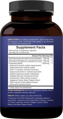 NatureBell NAD+ 11-in-1 Complex 1,500 mg** Per Serving, 240 Veggie Capsules | NM