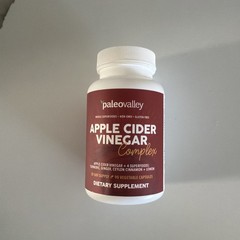 Paleovalley Apple Cider Vinegar Complex Digestive Support Capsules 90 Count