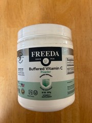 Freeda Buffered Vitamin C Powder 8oz Kosher Powerful Antioxidant Immune Support