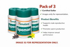 Himalaya Speman Tablets 60 Tabs x3 Herbal Men Daily Wellness Support free ship