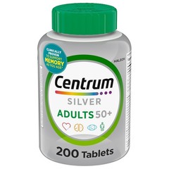 Adult Multivitamin Centrum Silver 220 Tablets for Seniors 50 Plus Vitamins