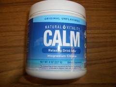 NATURAL VITALITY Calm Magnesium Drink Mix, 8 oz-Original Unflavored Exp 6/2028