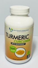 Turmeric Curcumin with BioPerine 180 Veggie Capsules Doctor Recommended