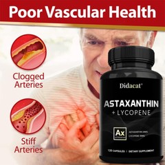 ASTAXANTHIN+LYCOPENE Improves Skin Tone Improve Eye Health Promote Joint Health