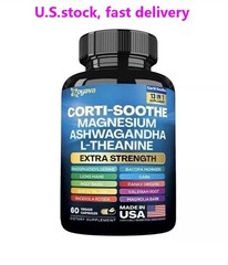 Zoyava CORTI-SOOTHE Cortisol Magnesium Ashwagandha L-theanine – Relieve Stress