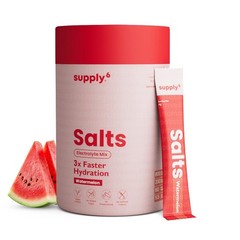 Supply6 Salts Electrolyte Mix | Sodium, Potassium, Magnesium, Zinc, Fiber | 54