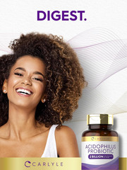 Acidophilus Probiotic for Women & Men’S Digestive Health 2 Billion CFU 180 Quick