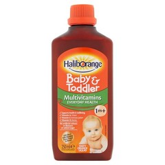 Haliborange All Natural Orange Flavour 8.5 Fl Oz (Pack of 1),