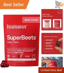 Heart Chews Grape Seed Extract Beet Root Non-GMO Blood Pressure Support