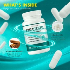 SynaDentix Capsules, Syna Dentix Oral and Dental Health Support 60ct